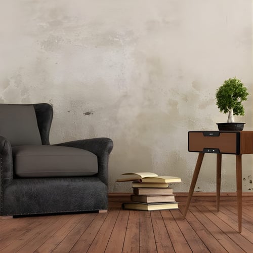 שולחן רמקול מעוצב עם טעינה אלחוטית NOA Sound Box