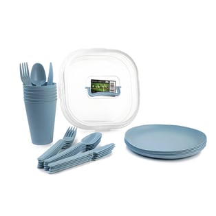 סט פיקניק רב פעמי ל-6 אנשים מבית Go Nature