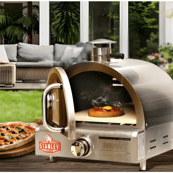 Stanley Gas Stainless Steel Pizza Oven