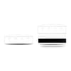 Transparent Split Employee Name Badge with Magnetic Stripe