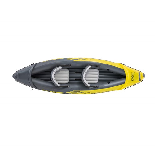 קיאק מתנפח לשני אנשים עם משאבה ידנית מבית Bforce
