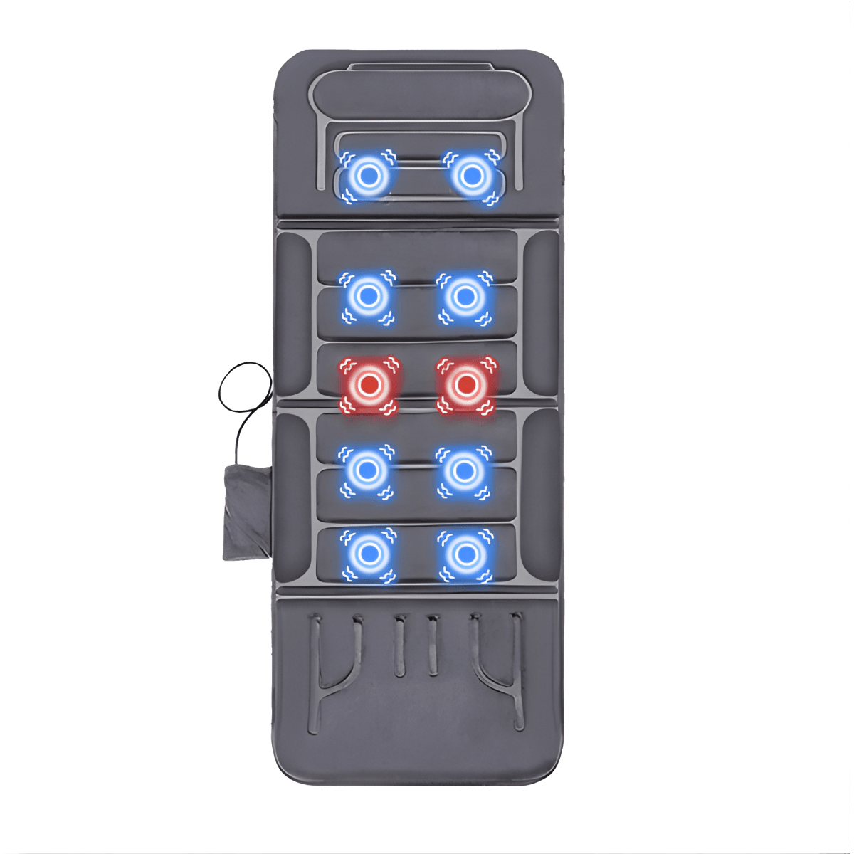 מזרון עיסוי מפואר עם 10 מנועים - MEDICSCARE קטיפה