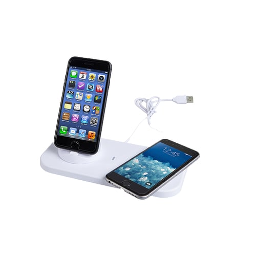 מטען אלחוטי לנייד עם טעינה מהירה ומסתובבת