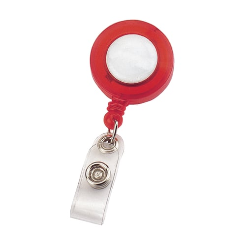 מחזיק תג עובד עגול עם חוט משיכה קפיצי - טריק פרוסטי