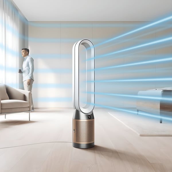 Dyson Air Purifier TP-09 for Rooms - Breathe Easy with Air Multiplier™ Technology