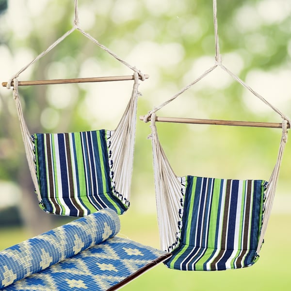 ערכת פיקניק מושלמת למשפחה - ערסלים ומחצלת