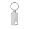 Unique Metal Keychain with Heart Detail