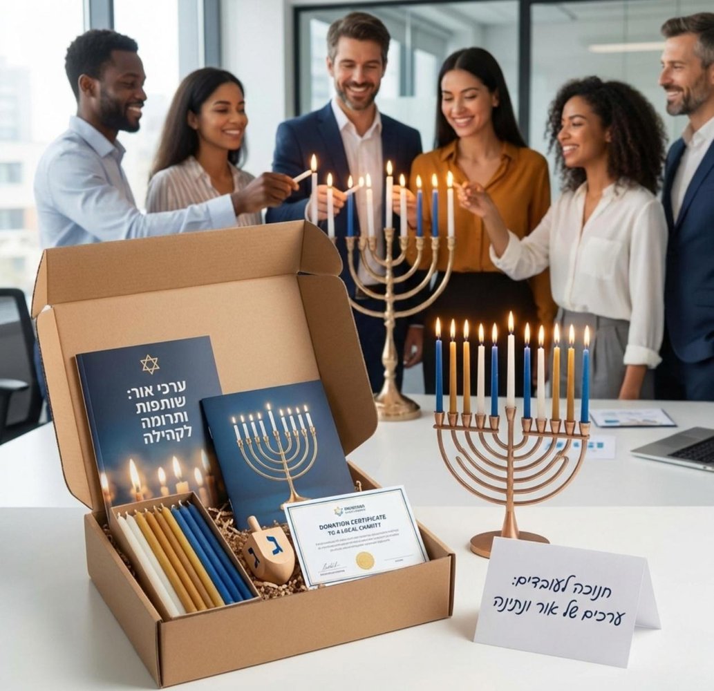Hanukkah Employee Gifts Beyond Donuts