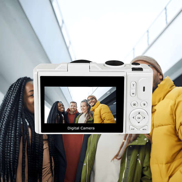 4K 64MP Digital Camera with Adjustable Screen by DAEWOO