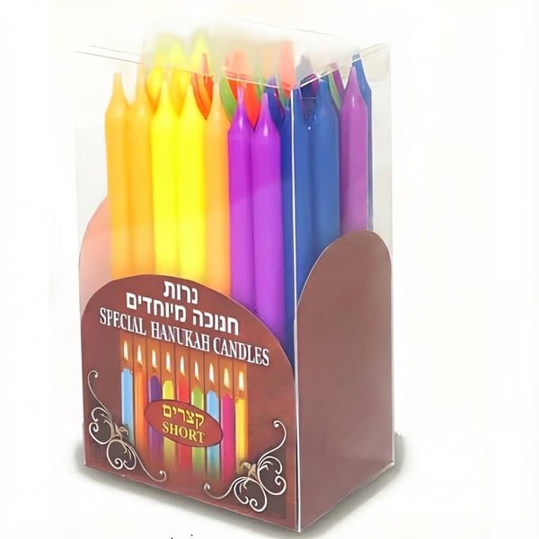 נרות חנוכה מעוצבים במיוחד