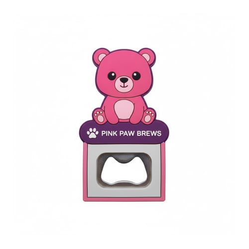 פותחן בקבוקים PVC בעיצוב אישי