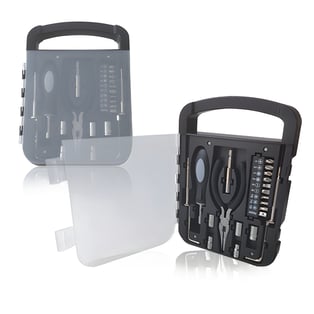 Handyman Tool Set with Transparent Hanging Case