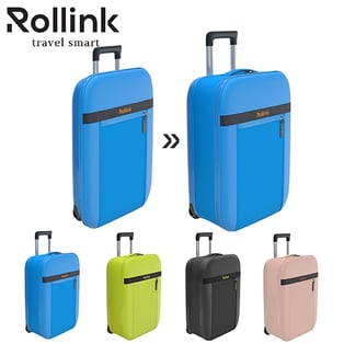 זוג מזוודות חכמות FLEX AURA לעלייה למטוס - Rollink 21''