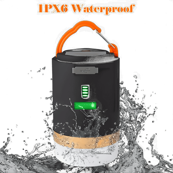 Rechargeable LED Camping Lantern with Smart Remote by Discovery