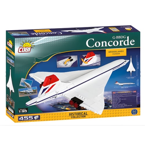 מודל קונקורד - משחק הרכבה יצירתי לילדים