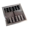 Compact Magnetic Backgammon Set