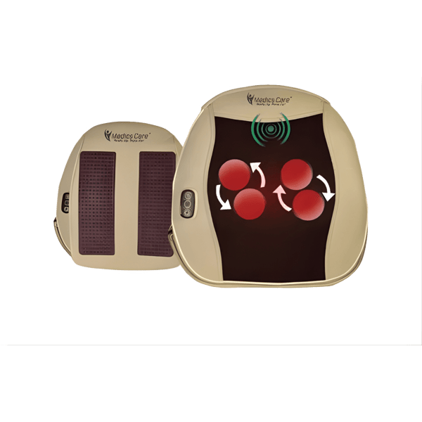 כרית עיסוי שיאצו לגב - MEDICS CARE להקלה מיידית!