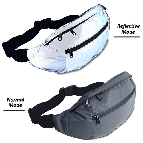 Unique Reflective 'Flashback' Fanny Pack