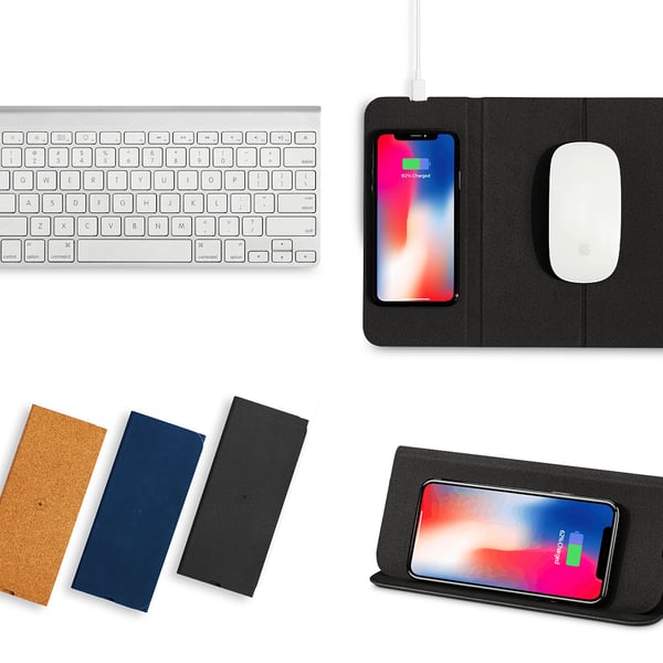 פד עכבר טעינה אלחוטית מתקפל 15W מבית EVERCHARGE