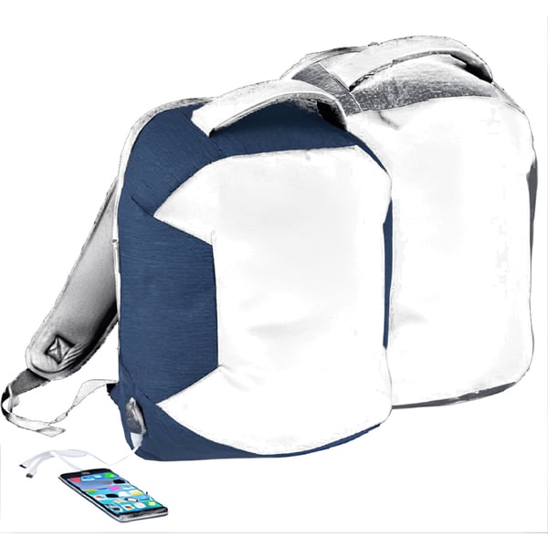 "Campus" Anti-Theft Backpack for Laptop with USB Charging Port