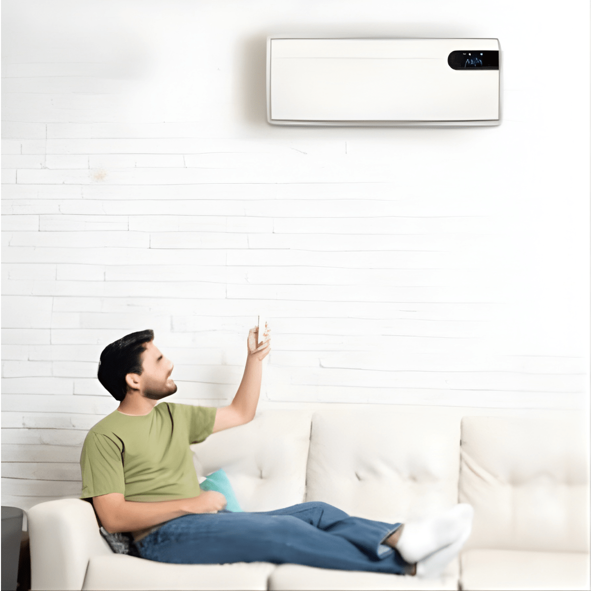 מזגן חימום בעוצמה של 2000W עם WiFi ושלט של SIRIUS LIVING