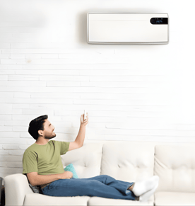 מזגן חימום בעוצמה של 2000W עם WiFi ושלט של SIRIUS LIVING