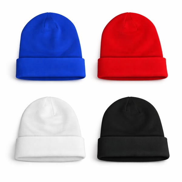 Warm Acrylic Beanie Hat