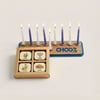 Festive Set with Branded Menorah and Gourmet Pralines