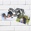 Decorative Photo Hanger in Clothespin Shape