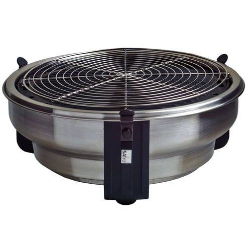 גריל ברביקיו Safire מנירוסטה מעוצבת עם פחמים נטולי עשן
