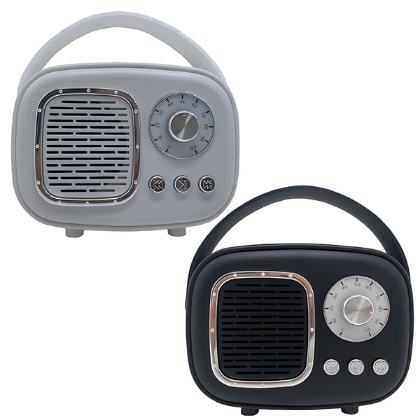 Retro Bluetooth Radio with Powerful 5W Speaker