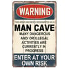 Decorative Wooden Sign for Man Cave