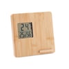 Smart Bamboo Wireless Charger with Time Display
