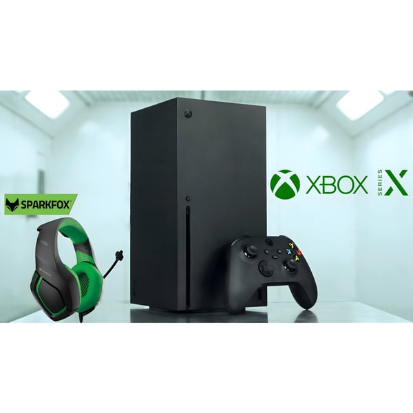 Xbox Series X 1TB by Microsoft + Free SPARKFOX Gaming Headset