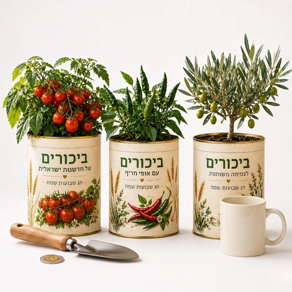 עציץ "גן של שבועות"