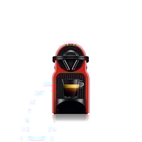 מכונת אספרסו NESPRESSO אדומה עם קפסולות