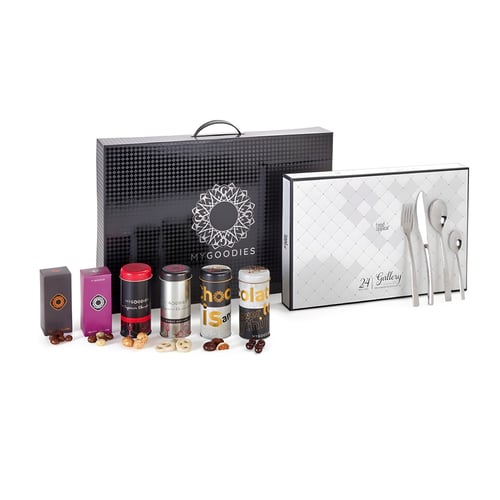 מארז מתנה לקולינריה לחג עם תבלינים וממתקים