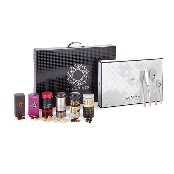 Holiday Culinary Gift Set with Spices and Delicacies