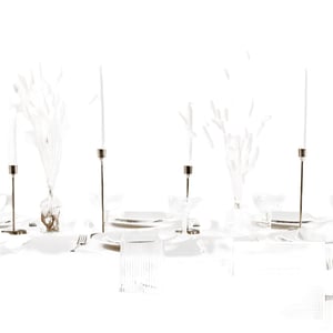 ערכת הגשת שולחן מודרנית לארוחות חגיגיות