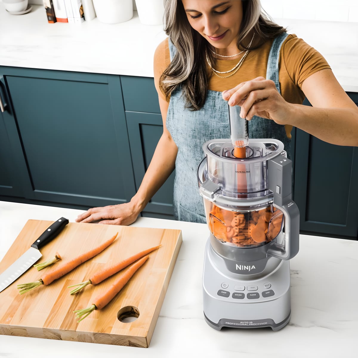 מעבד מזון חכם ועוצמתי של נינג'ה עם תוכניות חכמות