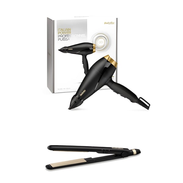 Ultimate Hair Set – Powerful Dryer & Ceramic Straightener