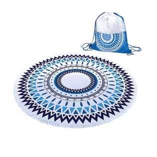 מגבת חוף עגולה דרייפיט עם נרתיק נשיאה