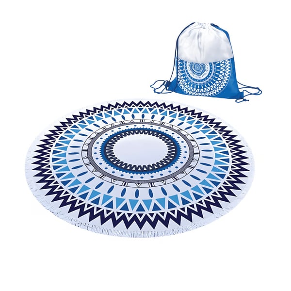 מגבת חוף עגולה דרייפיט עם נרתיק נשיאה