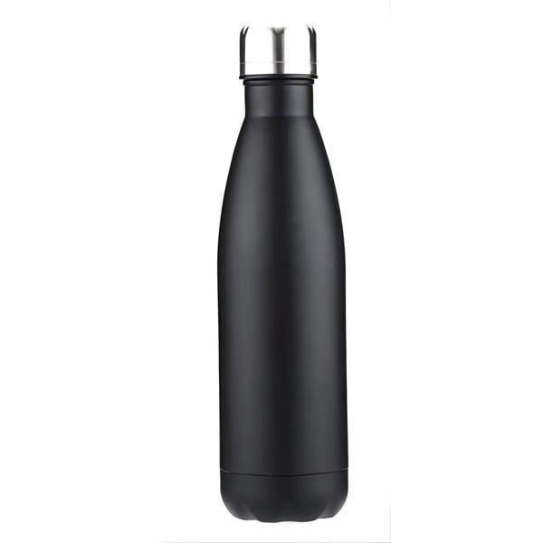 Elegant Black Insulated Water Bottle