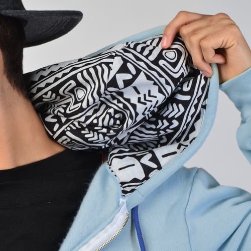 בטנה מודפסת מבד ננו-ספאן רך לקפוצ'ון