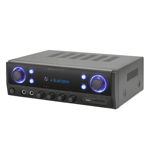 רסיבר קומפקטי 2.0 עוצמתי עם 100 וואט מבית PURE ACOUSTICS