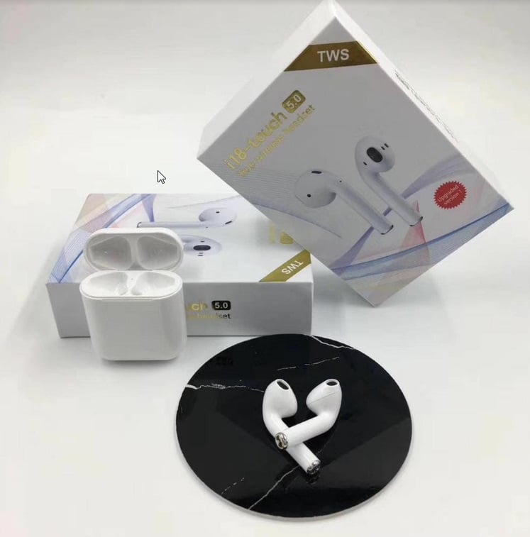 אוזניות אלחוטיות I18 TOUCH עם קופסת טעינה