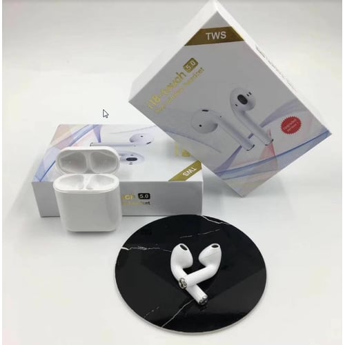 אוזניות אלחוטיות I18 TOUCH עם קופסת טעינה