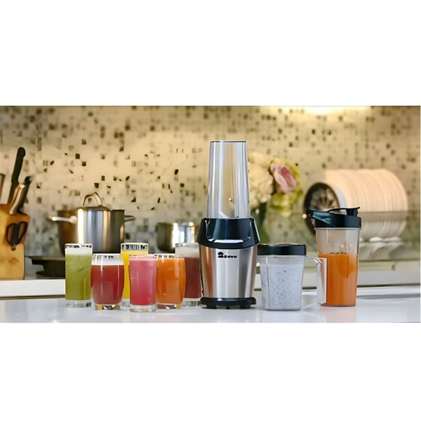 בלנדר נייד איכותי מנירוסטה - כולל 3 מיכלים של SELMOR