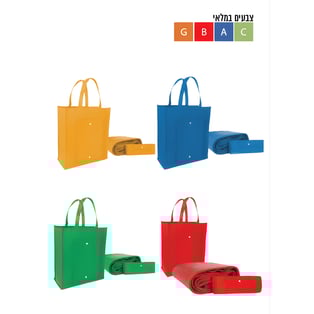 מחצלת קמפינג משפחתית עם תיק נשיאה - 260x180 ס"מ